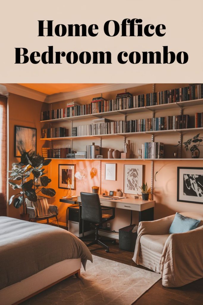 Home Office Bedroom Combo