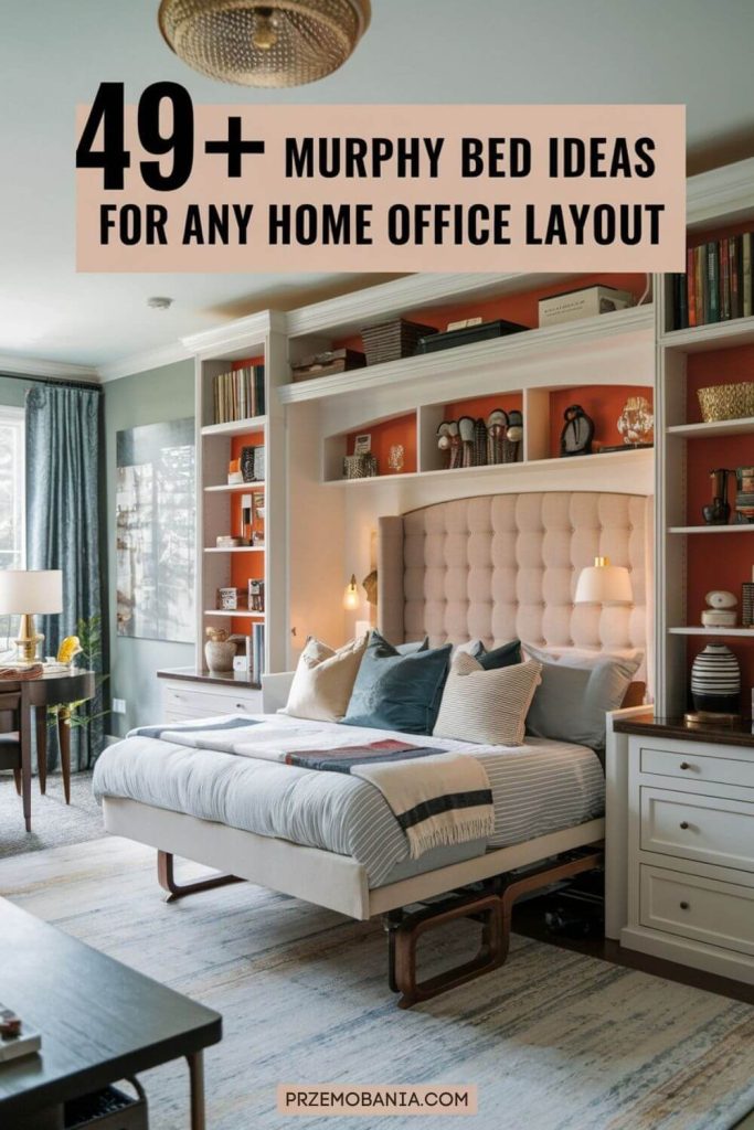 49+ Creative Murphy Bed Ideas for Huge Home Office Layout