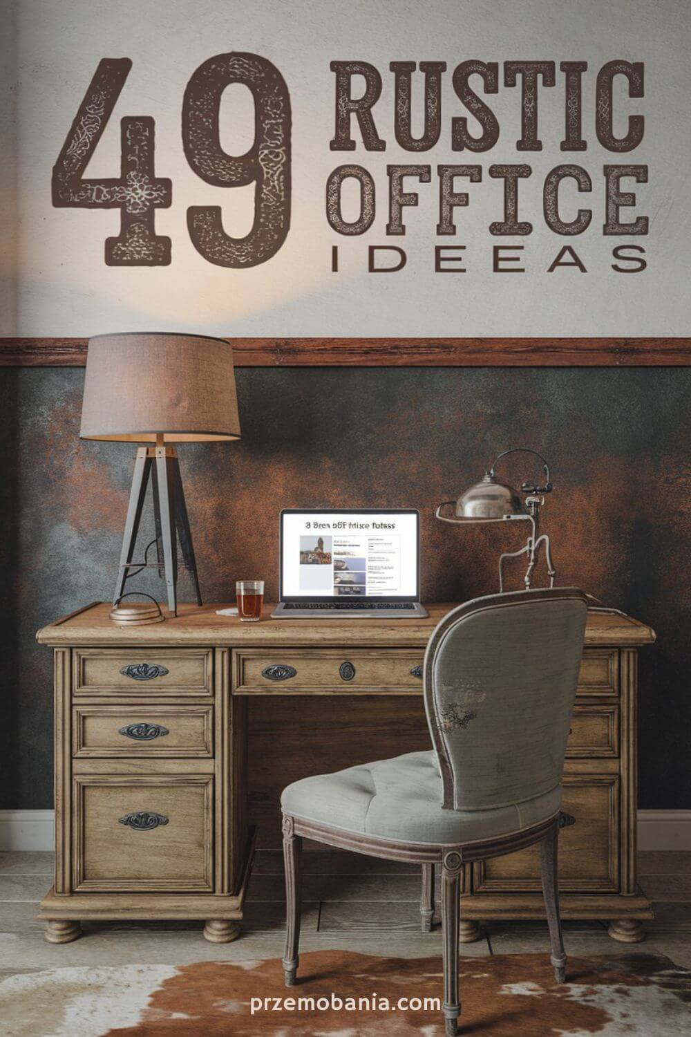 49 Rustic Office Ideas to Transform Your Home Workspace