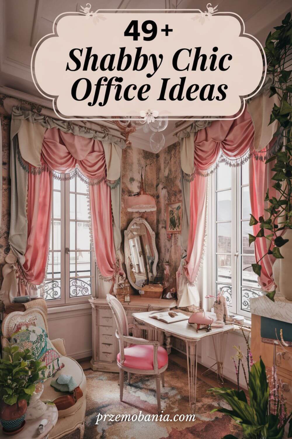 50 Shabby Chic Office Ideas