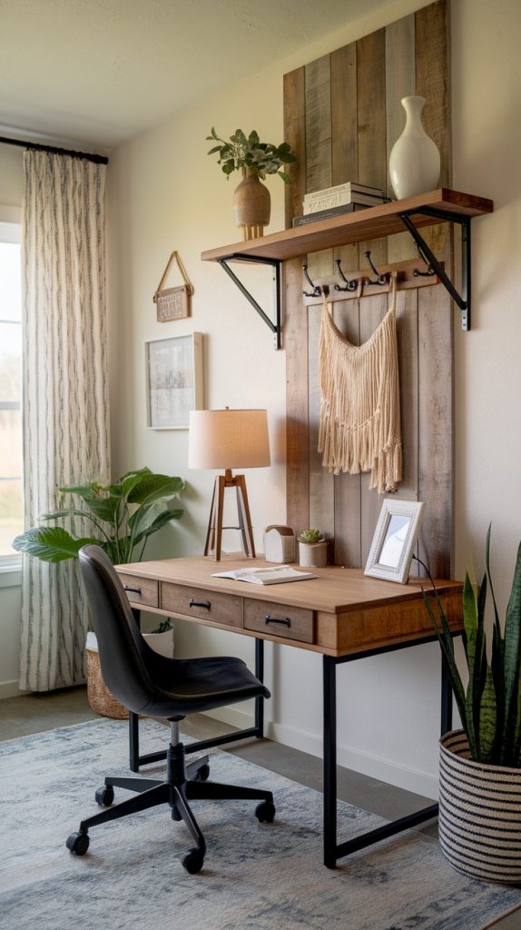 24 Modern Farmhouse Office Ideas for Your Home