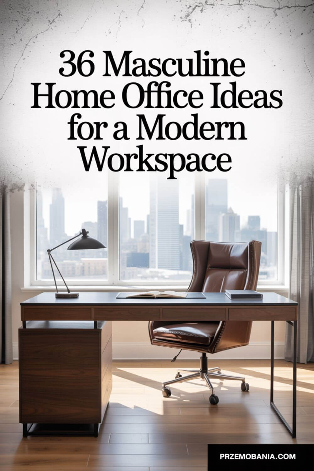 36 Masculine Home Office Ideas for a Modern Workspace
