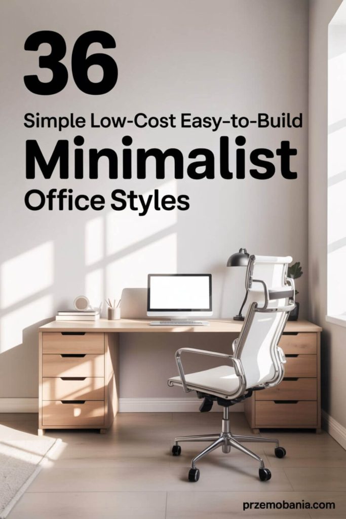 Photo inspiration: Low Cost Minimalist Home Decor Reference: Blog On Home Office And Home Decor