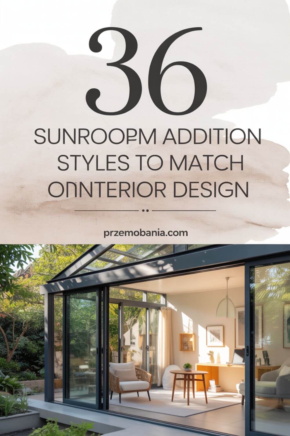 36 Sunroom Addition Styles to Match Office Interior Design