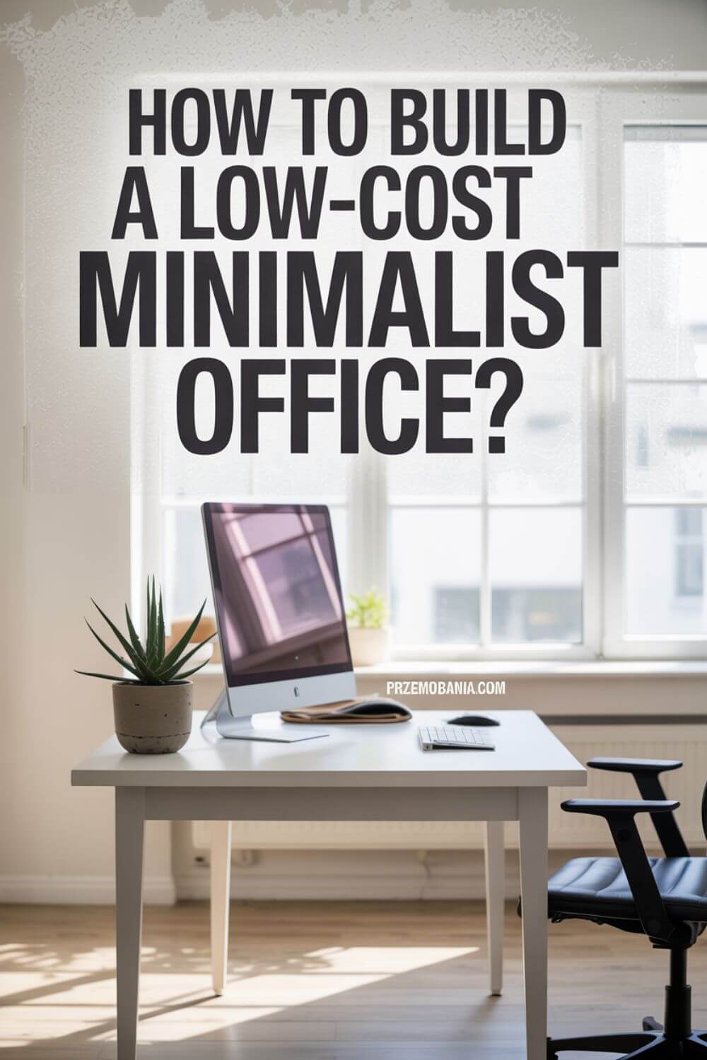 How to Build a Low-Cost Minimalist Office 3