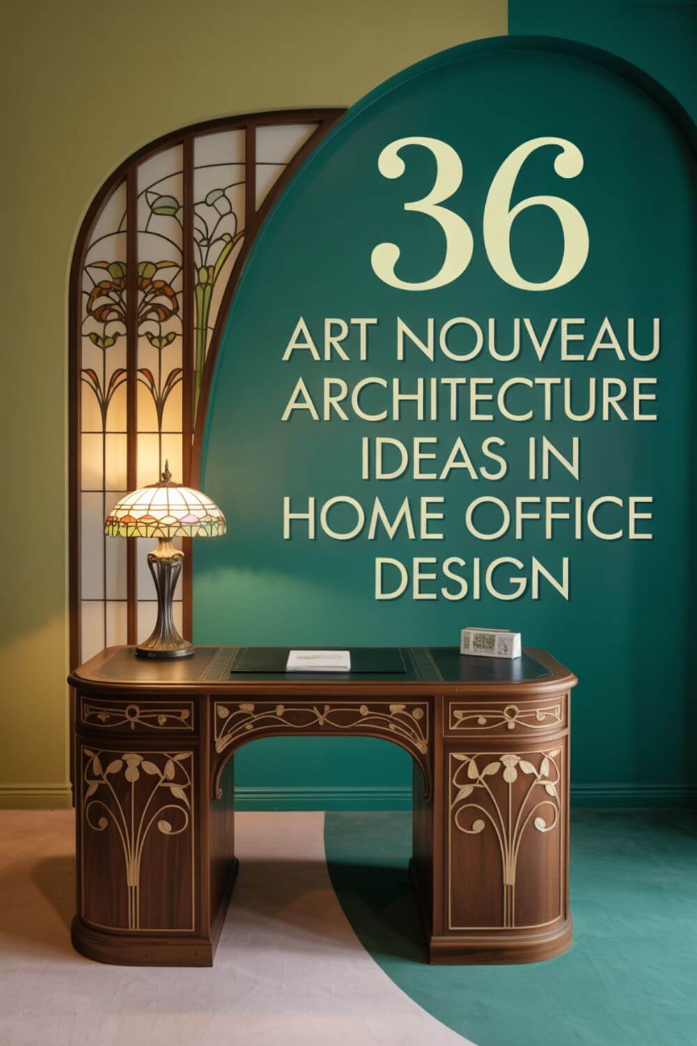 36 Art Nouveau Architecture Ideas in Home Office Design