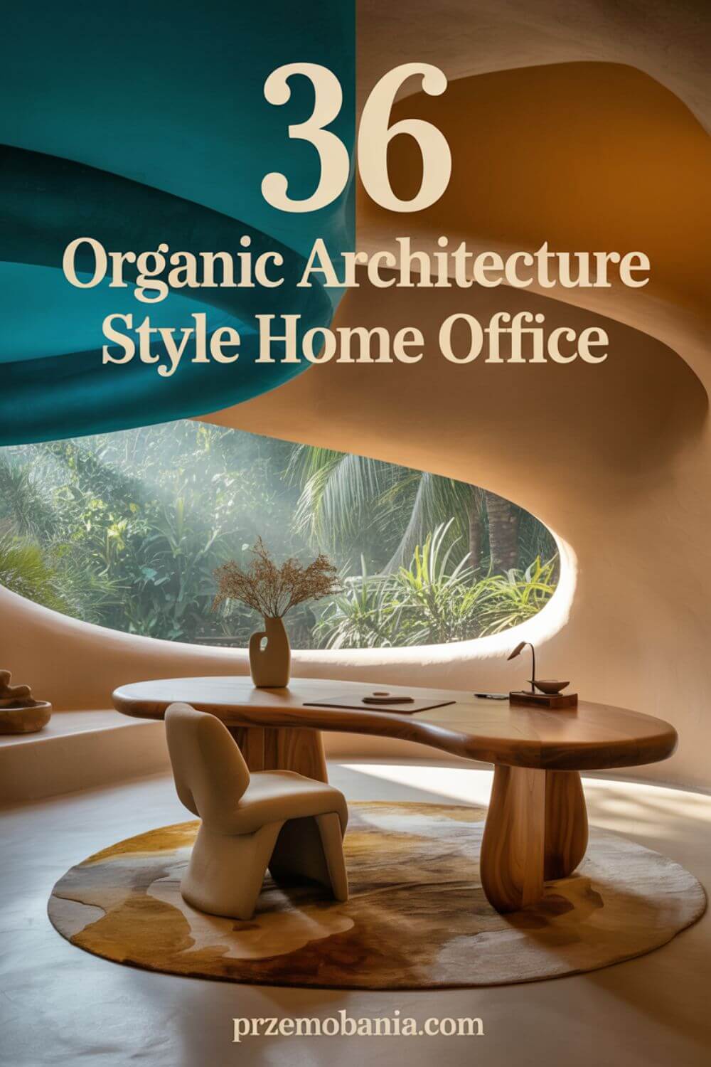 36 Organic Architecture Style Home Office