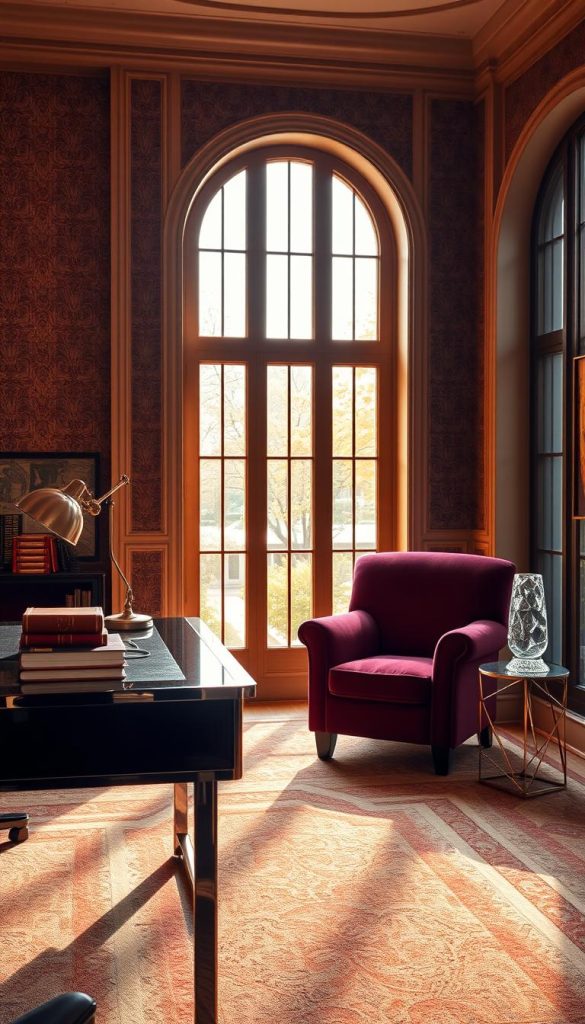 Art Deco office decor