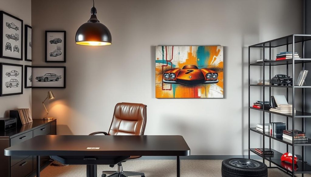Automotive Office Decor