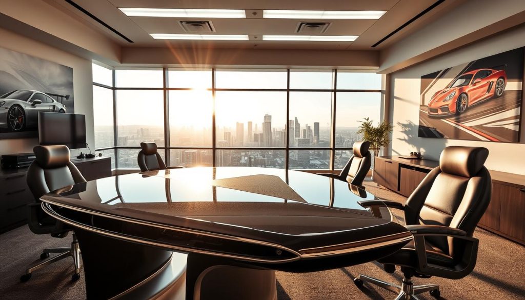 Car Inspired Office