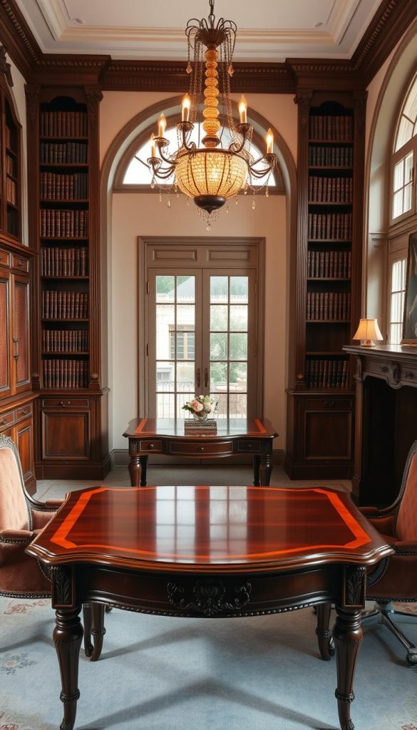 Elegant French office furniture