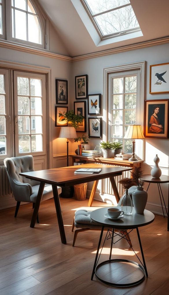 French-inspired workspace French-inspired workspace