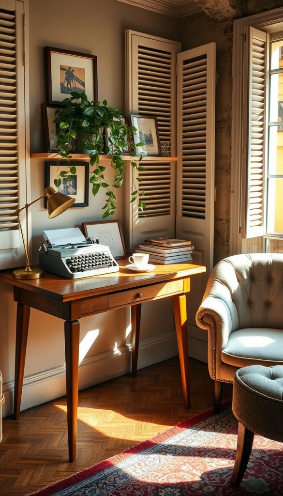 French-inspired workspace French-inspired workspace