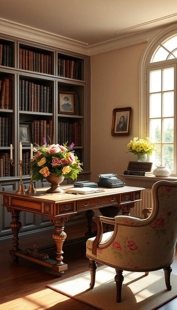 French style office decor