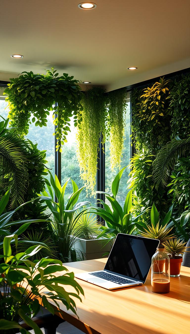 Garden-Inspired Office