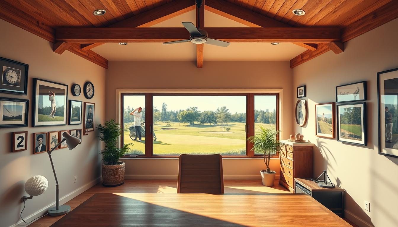 Golf Inspired Office