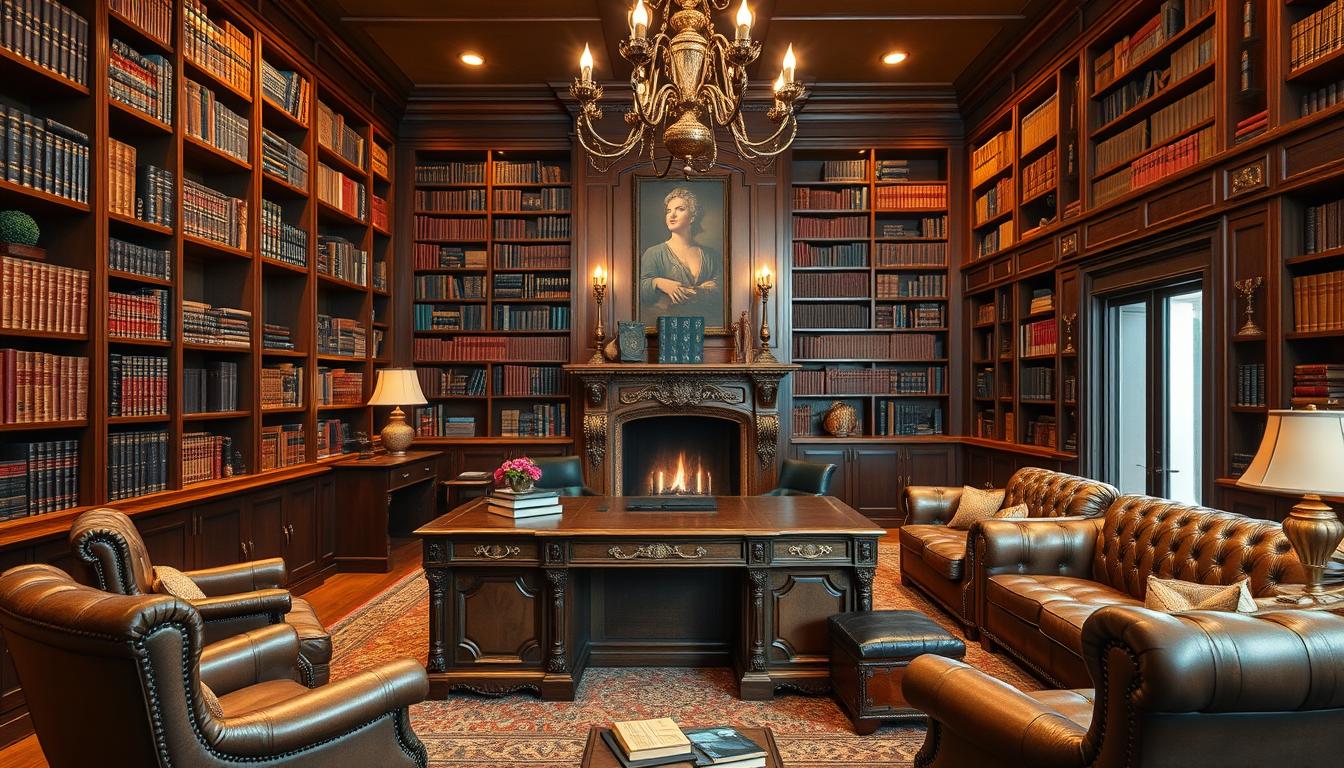 Library Style Office