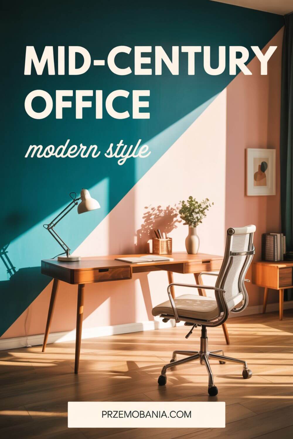 Mid-Century Modern Office 1