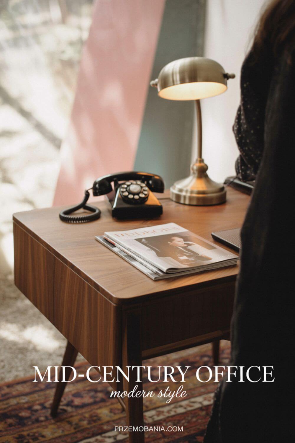 Mid-Century Modern Office 4