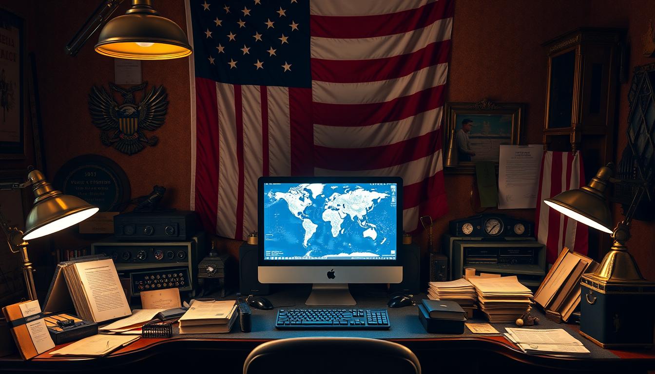 Military Inspired Office