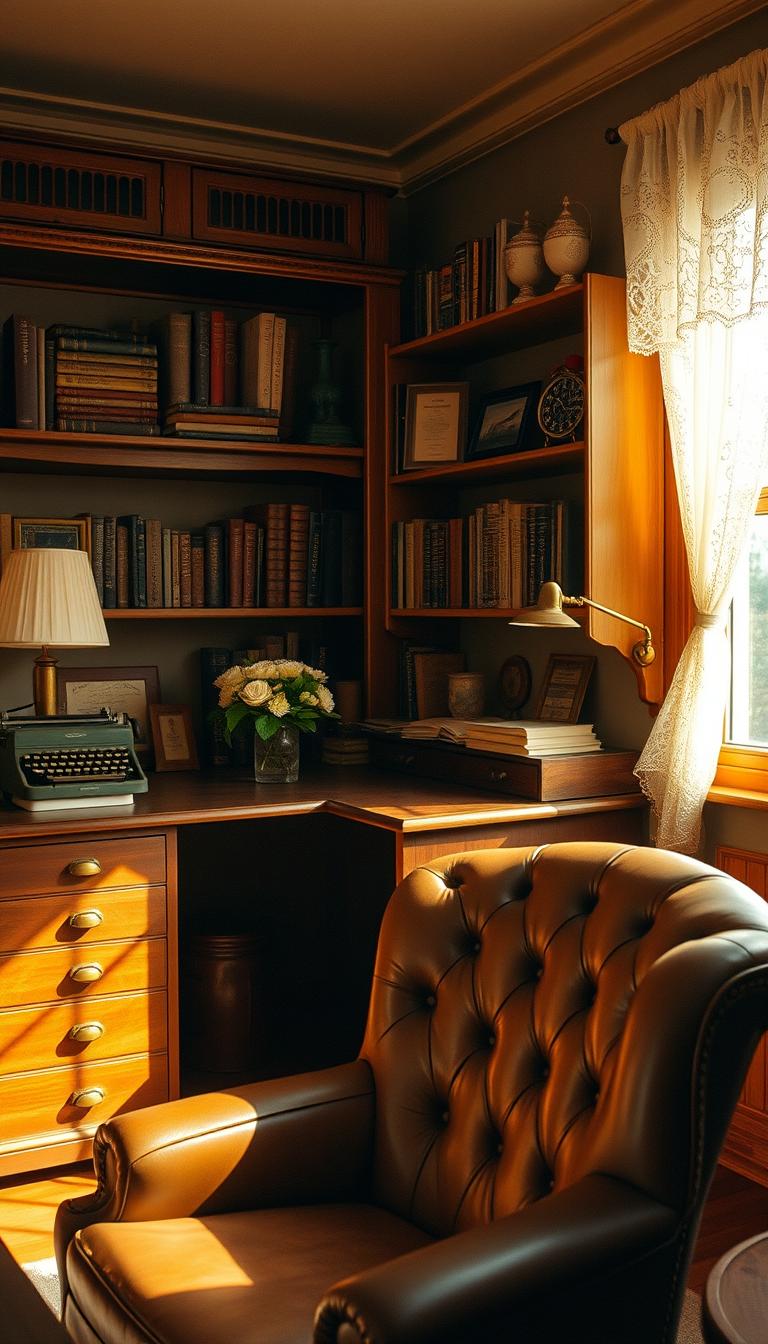 Romantic Vintage Office