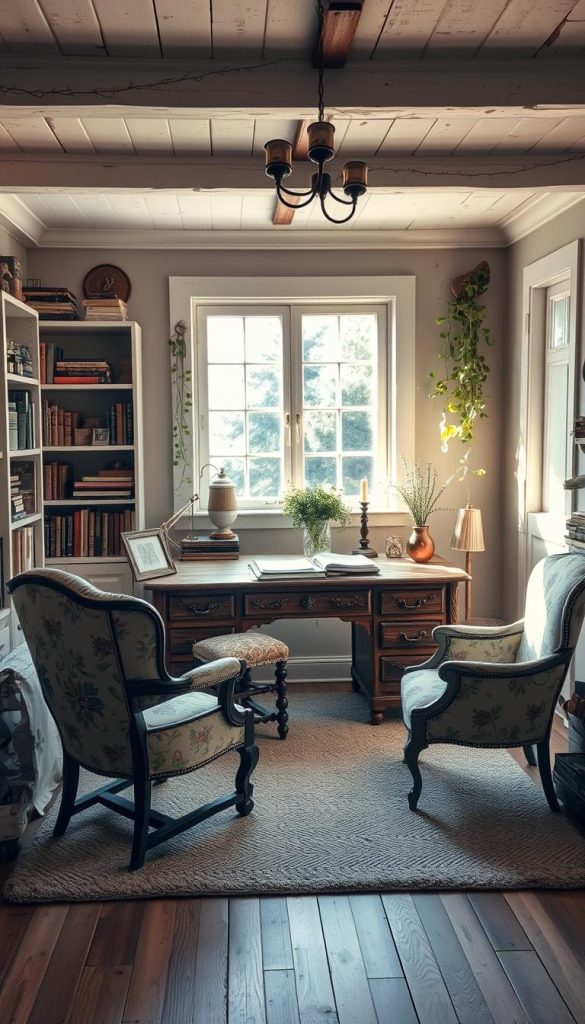 Shabby Chic Home Office