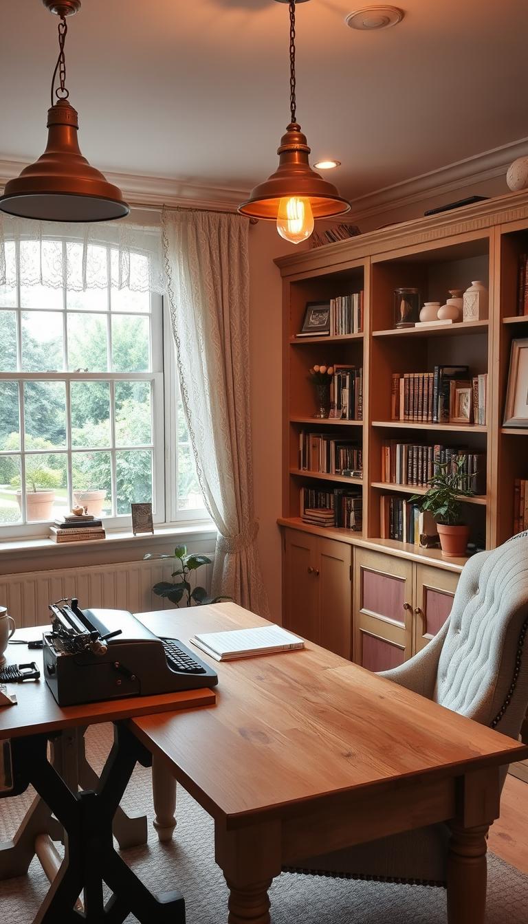 Shabby Chic Home Office