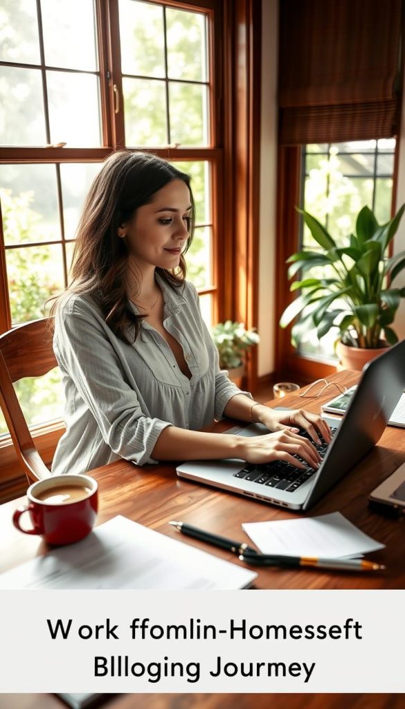 blogging for work from home parents