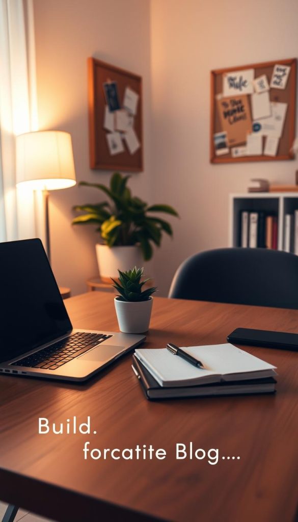 build a profitable blog from home