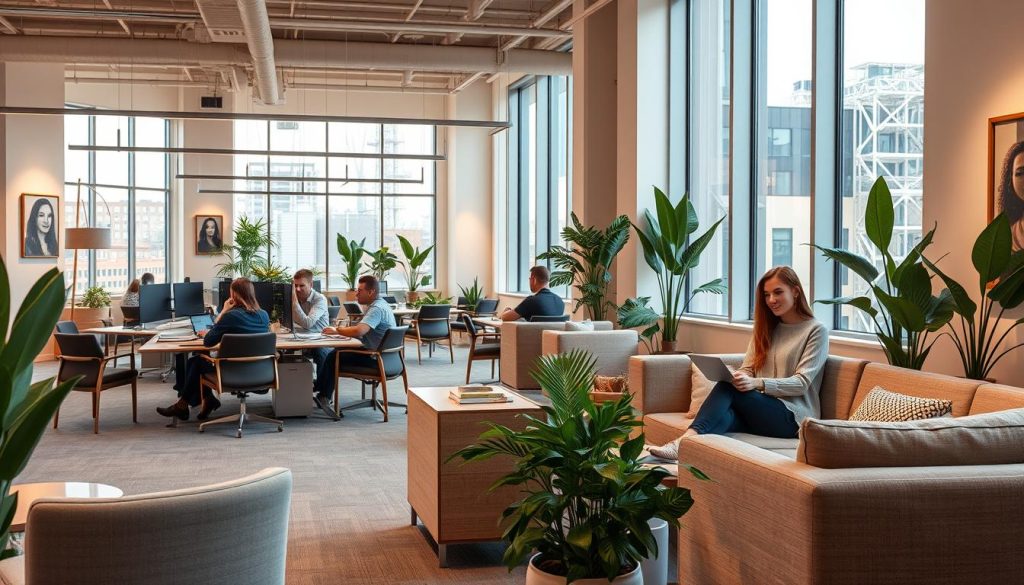 contemporary workplace environment