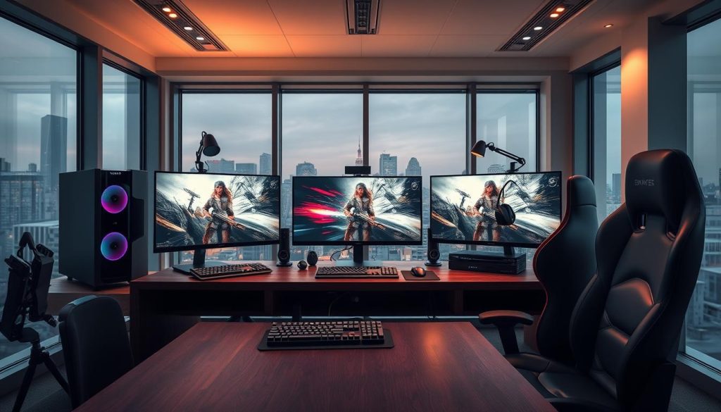 custom gaming setup