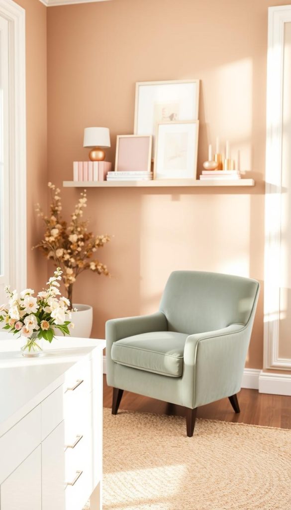 feminine office color palette