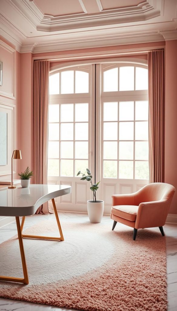 feminine office design