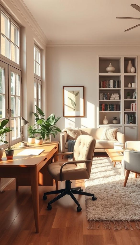 feminine office design