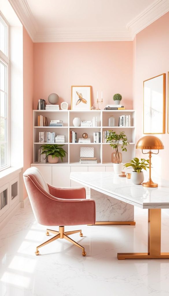 feminine office design