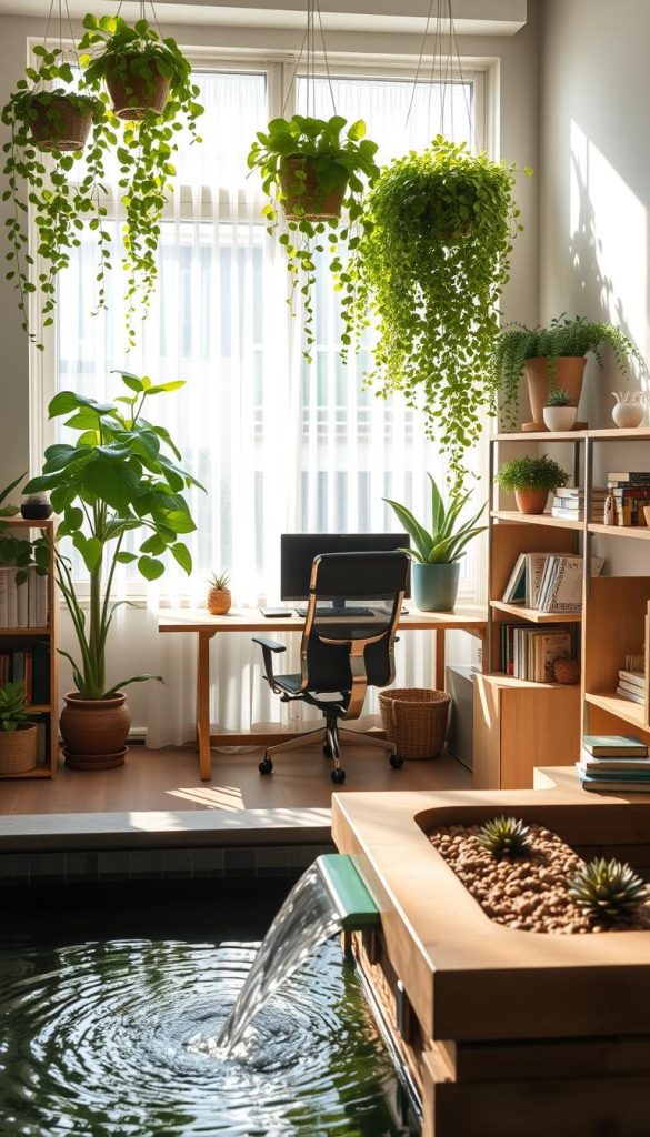 garden-inspired office design