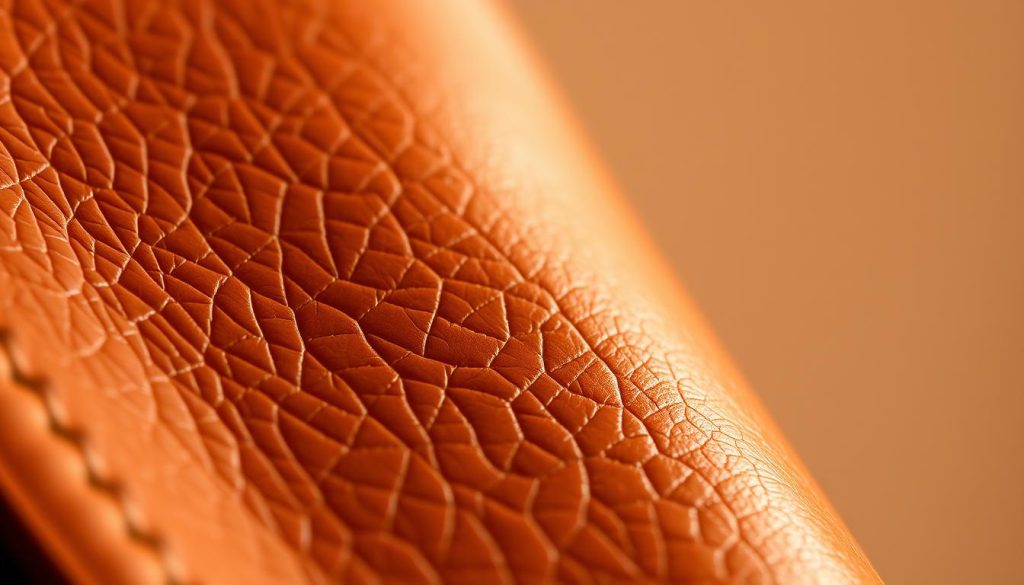 genuine leather detailing