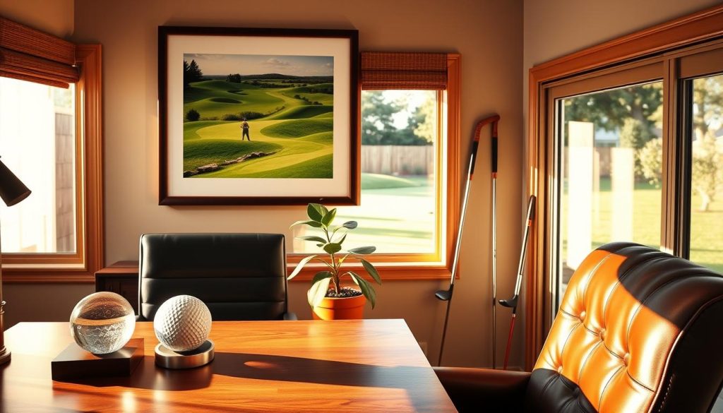 golf theme decor