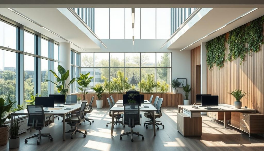high-tech office space