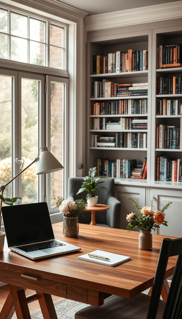 home blogging space setup