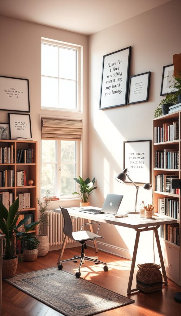 home office design tips for bloggers