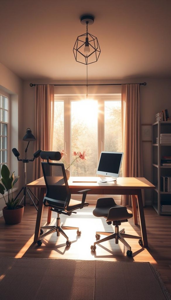 ideal home office for bloggers