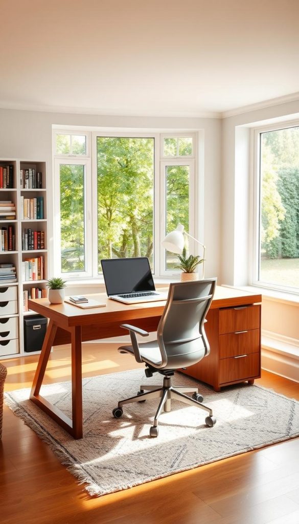 ideal home office for bloggers
