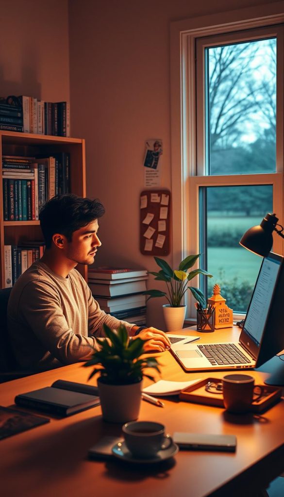 managing distractions at home