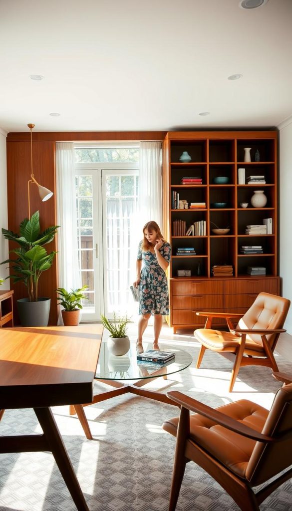 mid-century modern office maintenance