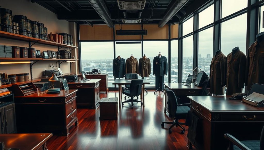 military office decor