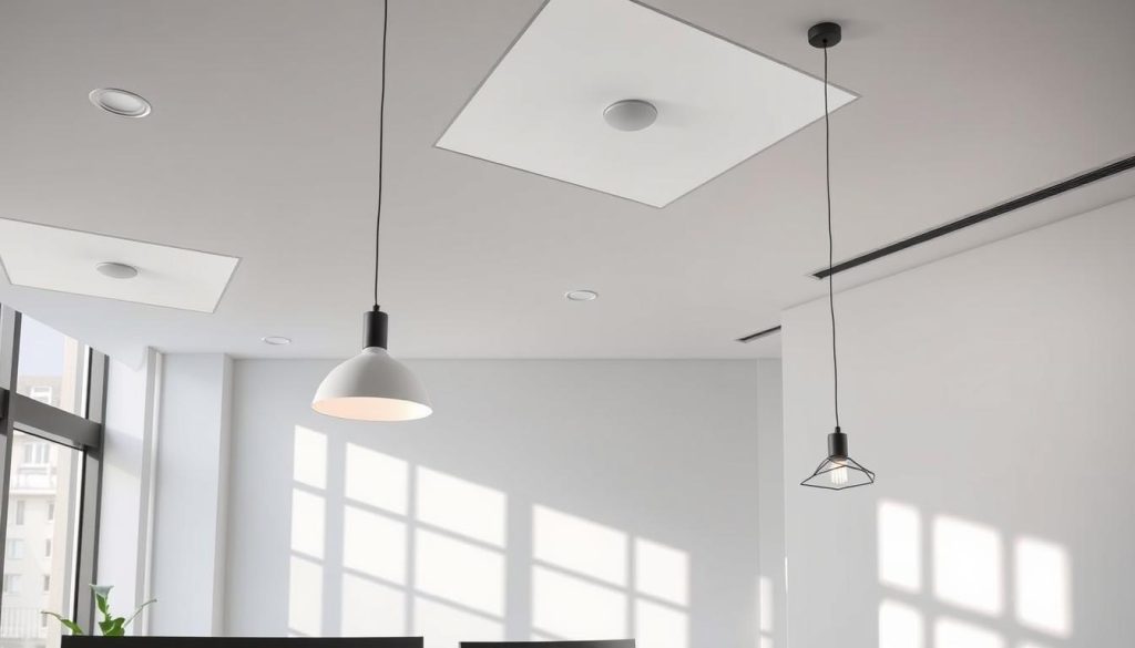 modern office lighting
