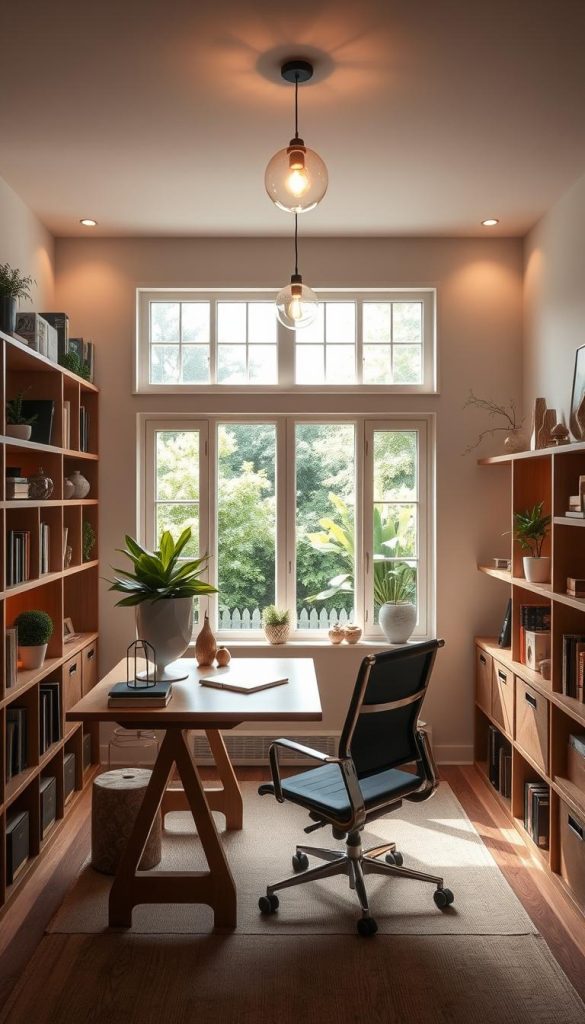 productive home office design