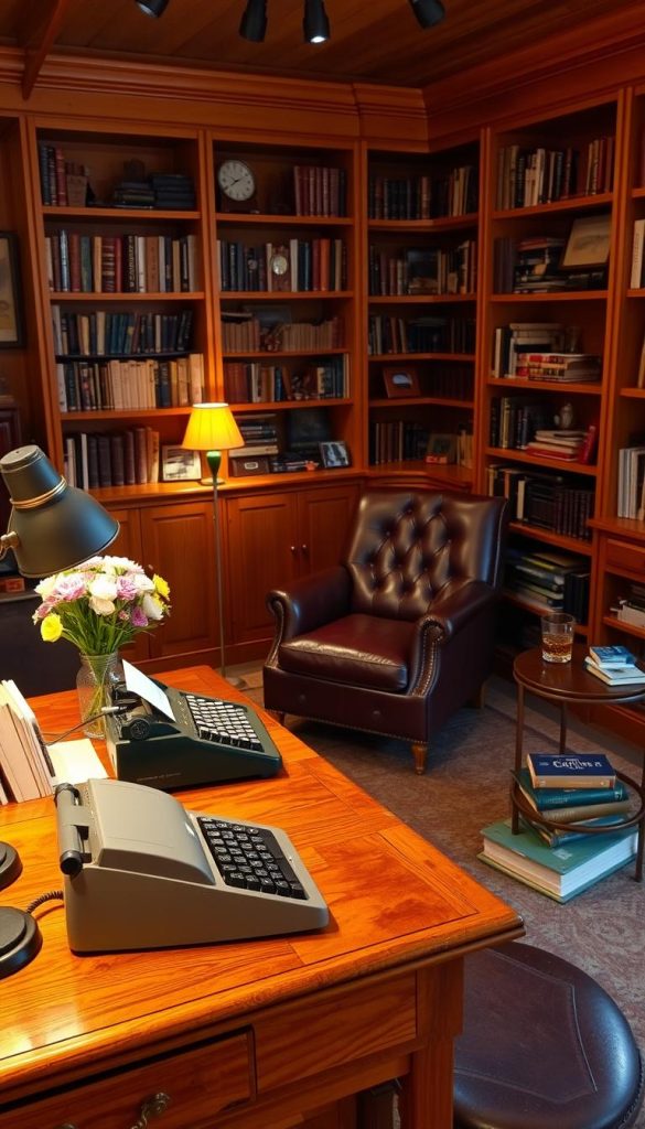 retro office decor