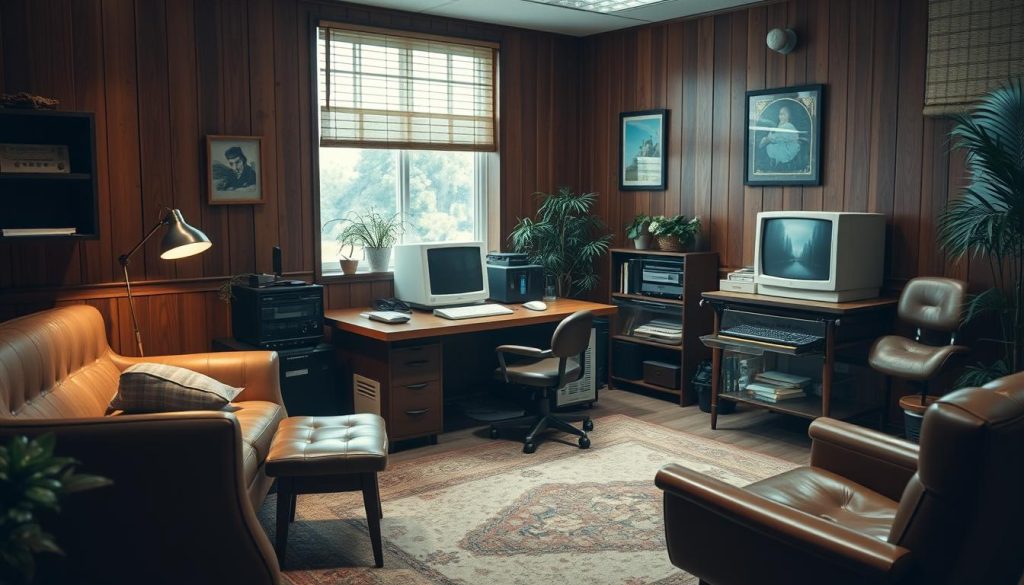 retro office decor